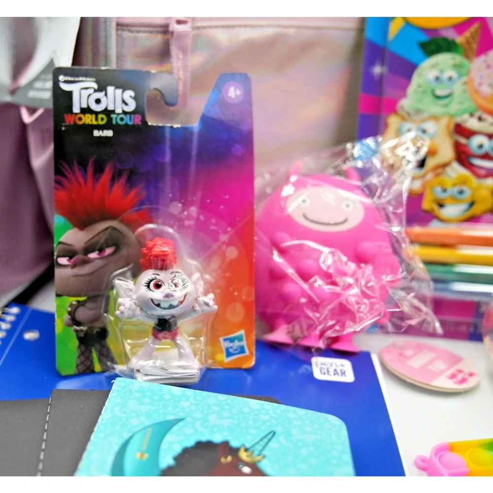 EcoTech Logan‎ Backpack Bundle Fulton Lunchbox Trolls Crayola School Set